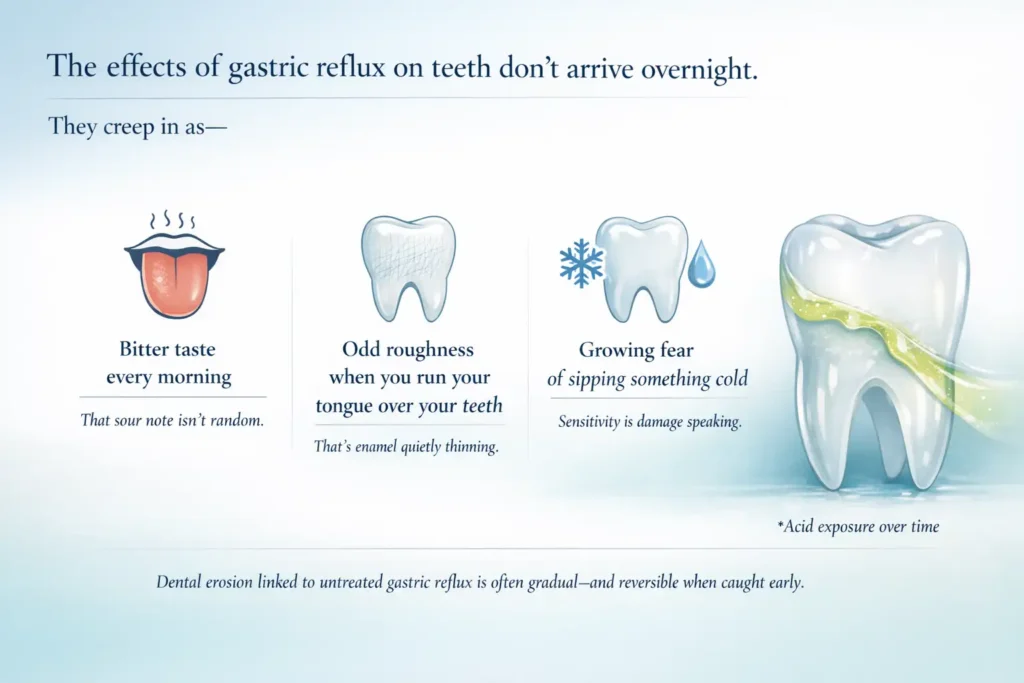 How Reflux Silently Eats Away at Your Smile