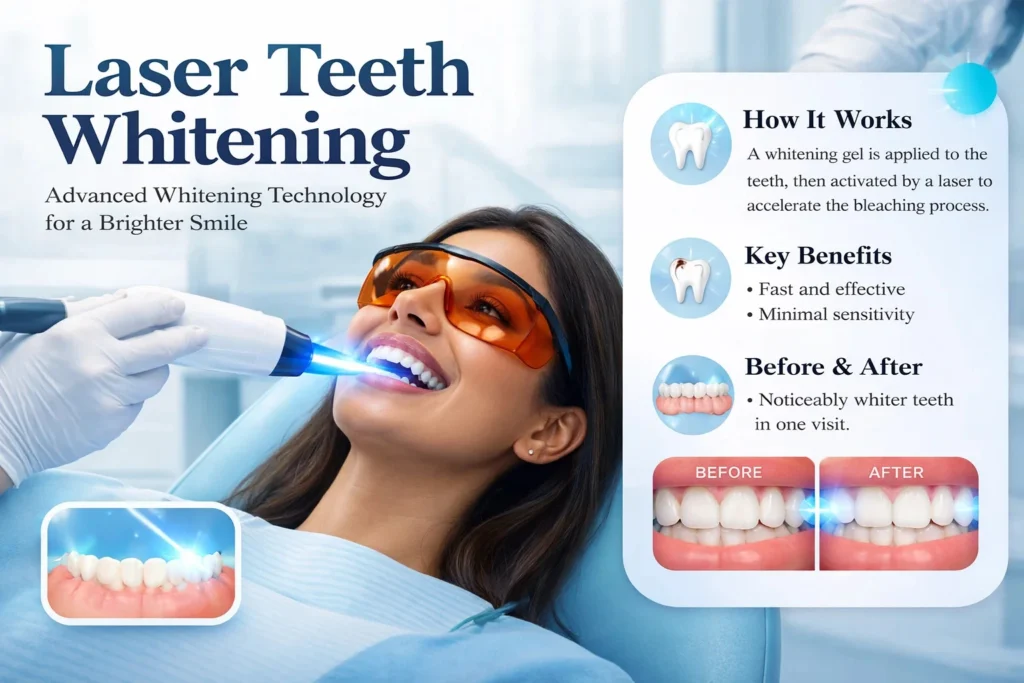 Laser Teeth Whitening