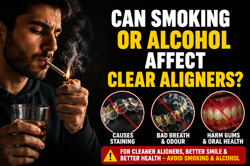Avoid Smoking or Alcohol for Clear Aligners