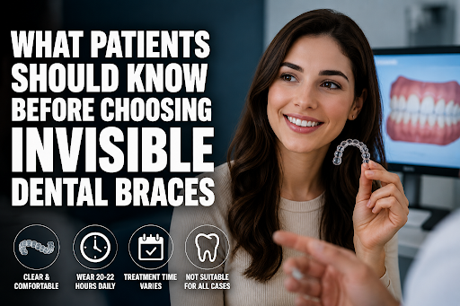 know before choosing invisible dental braces