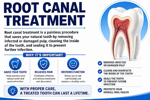 How a Root Canal Saves an Infected Tooth